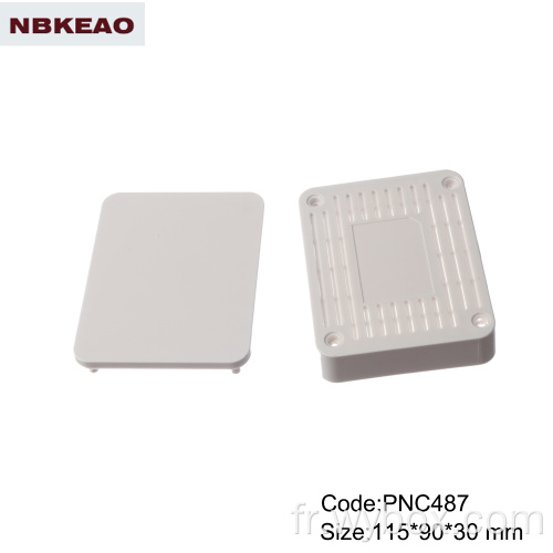 Boîtiers abs PNC048 pour la fabrication de routeurs boîtier de coque de routeur wifi boîtier en plastique pour jonction électrique électronique